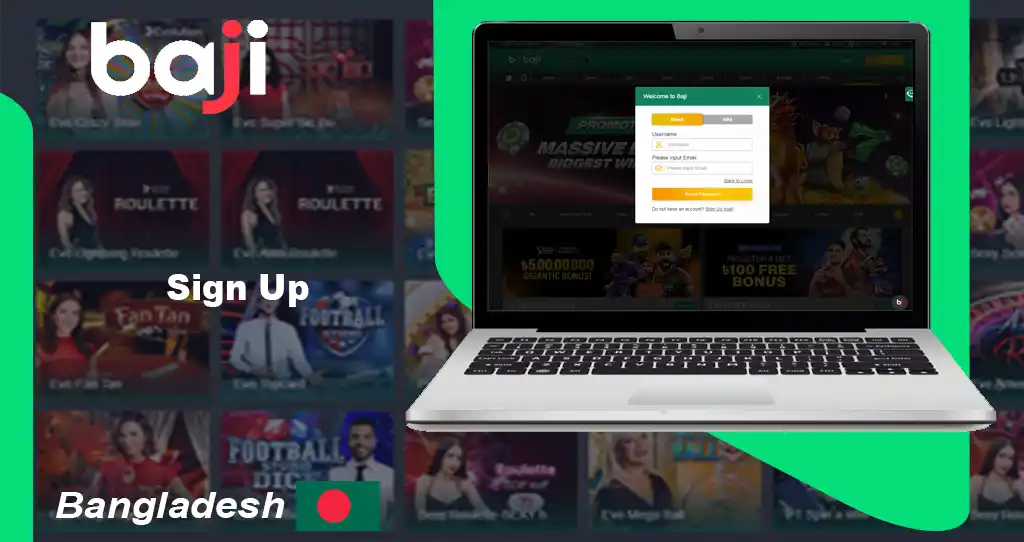 baji live account sign up